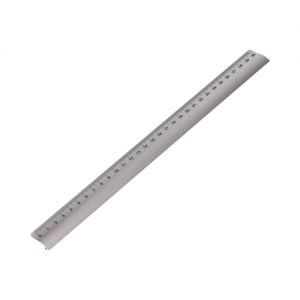 Linijka Leniar aluminiowa antypoślizgowa 30cm